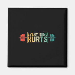 Funny Gym Workout Athlete Personal Trainer Jeder Magnet