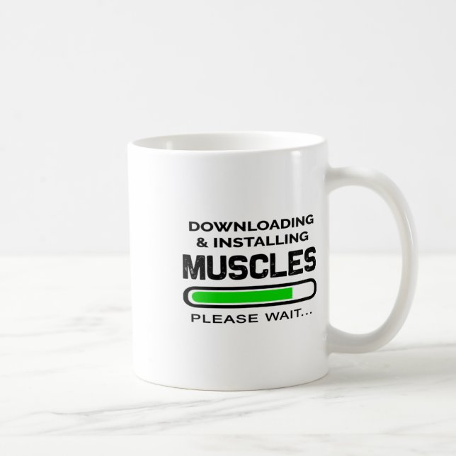 Funny Gym Workout Tee downloading And Installing M Kaffeetasse (Rechts)