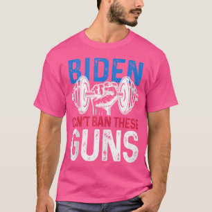 Funny Gym Workout Weightlift Biden kann das nicht T-Shirt