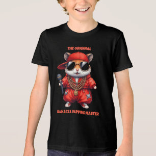 Funny H.A.M.S.T.E.R. Rapmaster mit Red Pants Tri-Blend Shirt