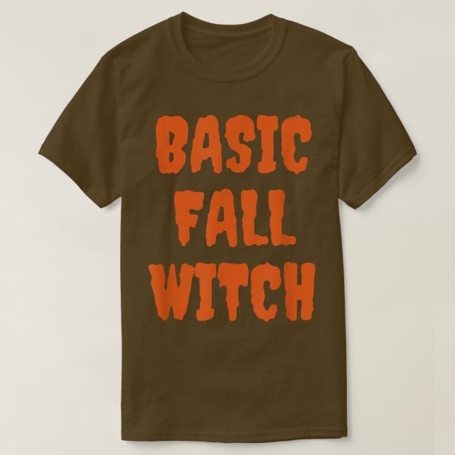 Funny Halloween Basic Fall Witch Halloween 3960396 T-Shirt (Design vorne)