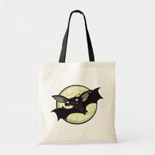 FUNNY HALLOWEEN BAT BUDGET TOTE BAG TRAGETASCHE
