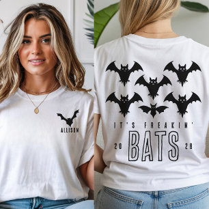 Funny Halloween Bat T - Shirt für Spooky Season