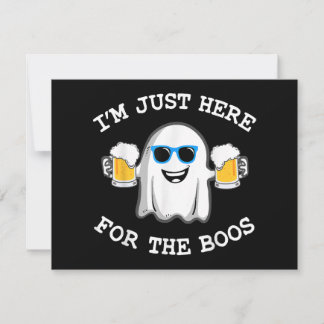 Funny Halloween bin ich gerade für das Booskostüm