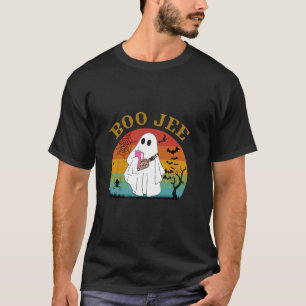 Funny Halloween Boo Ghost Kostüm Boojee Retro Boo T-Shirt
