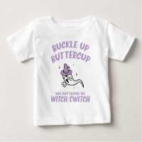 Funny Halloween Buckle Up Buttercup Hexenschalter