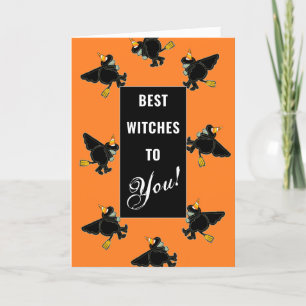 Funny Halloween Card Feiertagskarte
