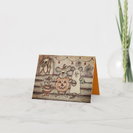 Funny Halloween Card Karte