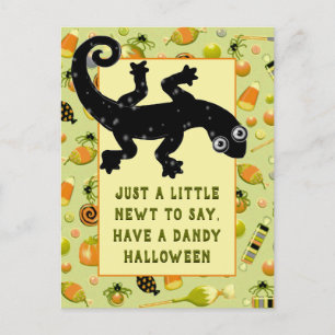 Funny Halloween Card Postkarte
