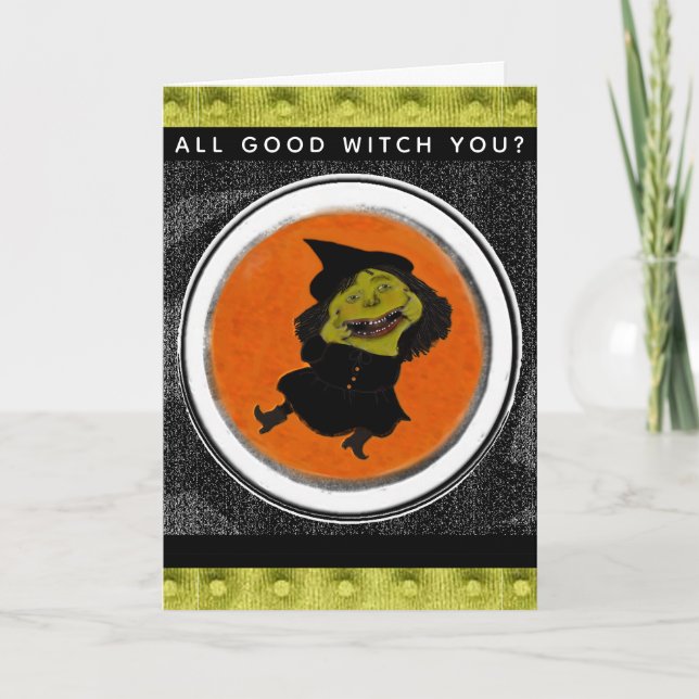 Funny Halloween Cards Karte (Vorderseite)