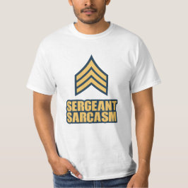 Funny Halloween Costume Idee Sergeant Sarcasm T-Shirt