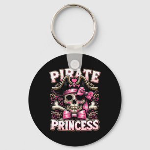 Funny Halloween Costume Pirate Princess Coquette B Schlüsselanhänger