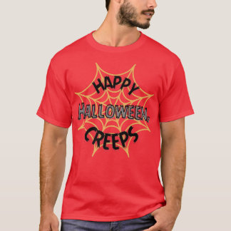 Funny Halloween Creeps Halloween Kostüm für Männer T-Shirt
