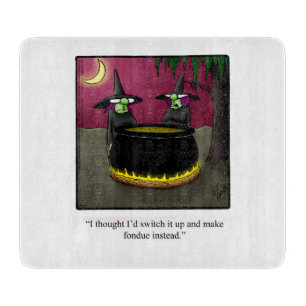 Funny Halloween Cutting Board Geschenk Schneidebrett