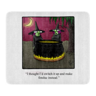 Funny Halloween Cutting Board Geschenk Schneidebrett