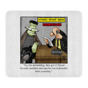 Funny Halloween Cutting Board Geschenk Schneidebrett