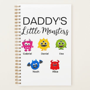 Funny Halloween Daddy's Little Monster Planer