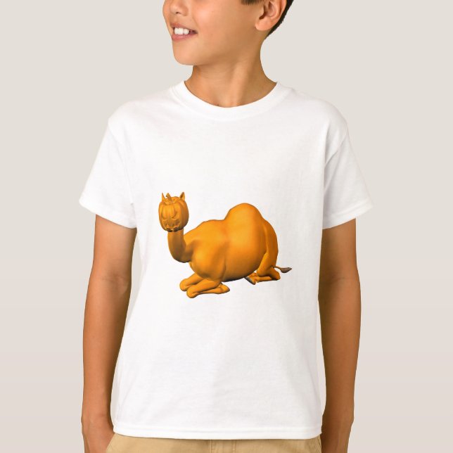 Funny Halloween Dromedary T-Shirt (Vorderseite)