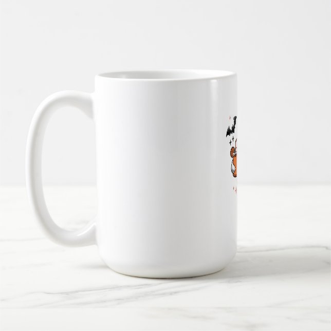 Funny Halloween Ghost Boo Jee Geist Halloween Kaffeetasse (Links)
