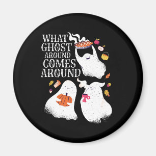 Funny Halloween Ghost Pun Boo Dinner Party Magnet