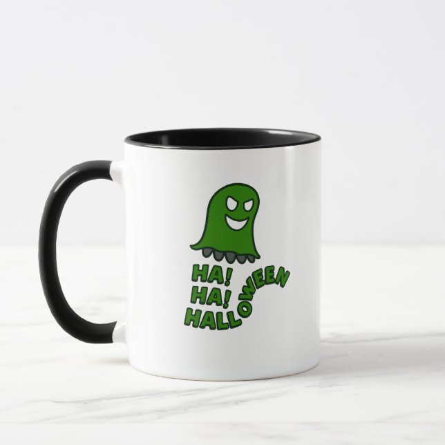Funny Halloween Ghost-Tasse Tasse (Links)