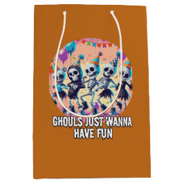 Funny Halloween Ghouls nur Wanna haben Spaß Party Mittlere Geschenktüte