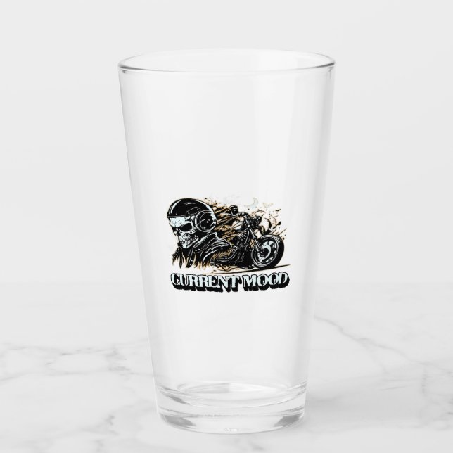 Funny Halloween Glas (Vorderseite)