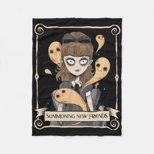 Funny Halloween Graphic Spooky Spirits Fleecedecke