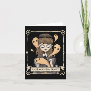 Funny Halloween Graphic Spooky Spirits Karte