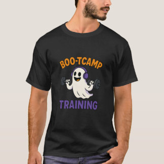 Funny Halloween Gym T-Shirt - Boo-tcamp Training