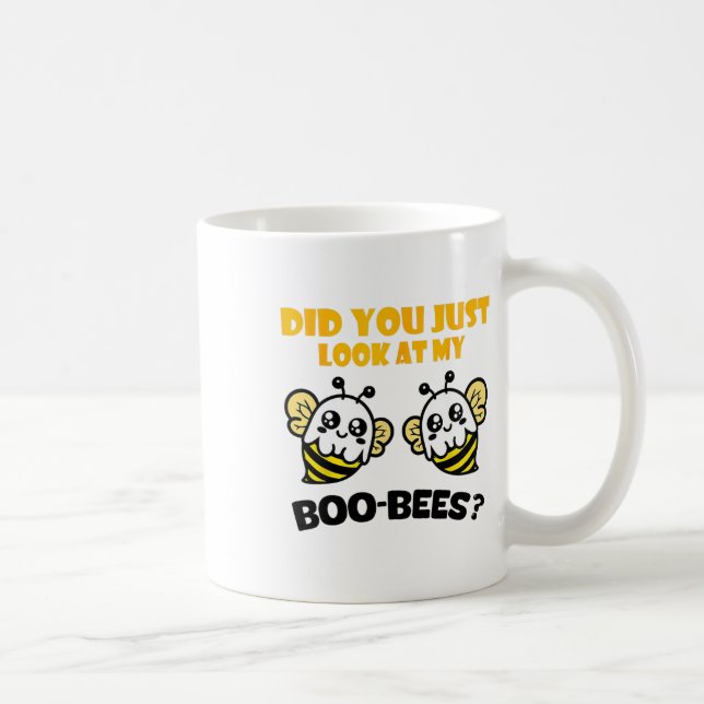 Funny Halloween hast du gerade meine Boo-Bienen C  Kaffeetasse (Rechts)