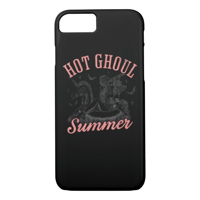 Funny Halloween Hot Ghoul Summer Summerween Case-Mate iPhone Hülle (Rückseite)