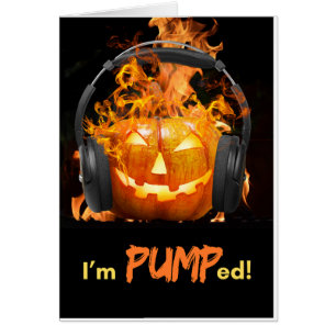 Funny Halloween Ich bin gepumpt Jack o'Lantern