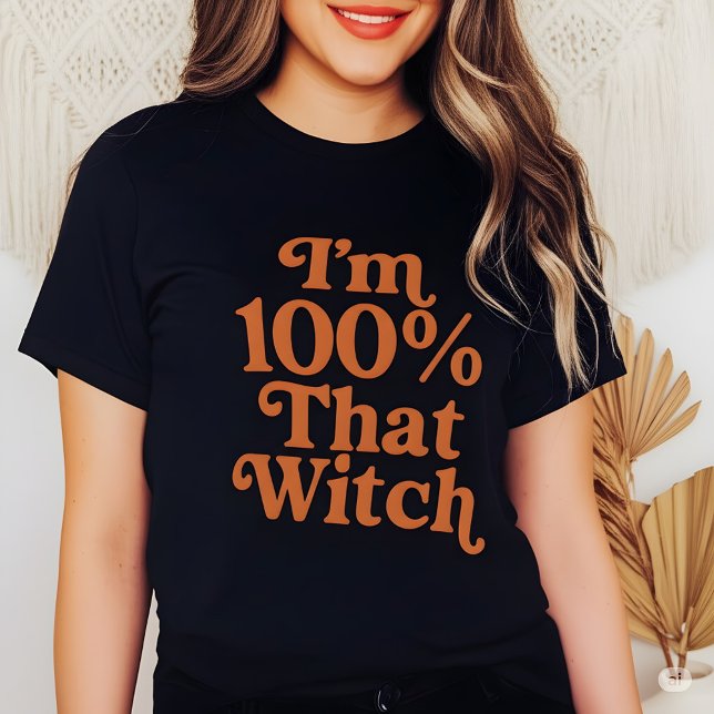 Funny Halloween Im That Witch Tri-Blend Shirt (Von Creator hochgeladen)