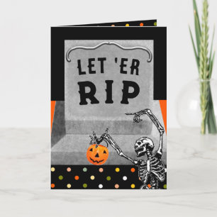 Funny Halloween Karte