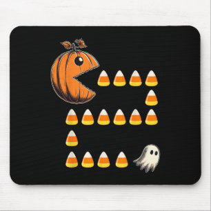 Funny Halloween Kürbislaterne Pumpkin Eating Cold Mousepad