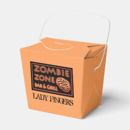 Funny Halloween Lady Fingers Zombie Food Takeout Geschenkschachtel