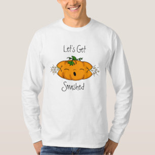 Funny Halloween Lasst uns zerschmetterten Kürbis h T-Shirt