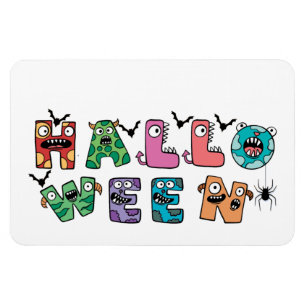 Funny Halloween Magnet