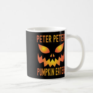 Funny Halloween Matching Costume Peter Pumpkin Eat Kaffeetasse