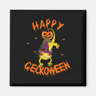 Funny Halloween Niedlich Crested Eyelash Gecko Pum Magnet