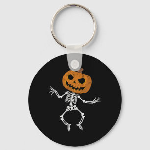 Funny Halloween Niedlich Skeleton Pumpkin Skull Da Schlüsselanhänger