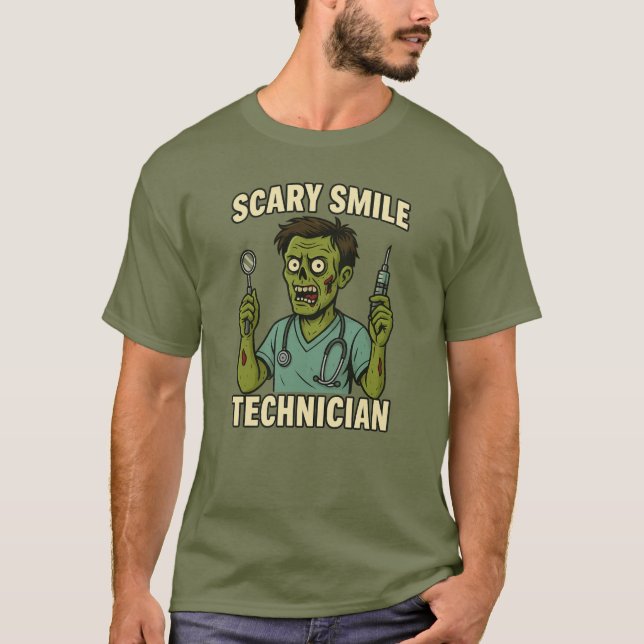 Funny Halloween Operation T - Shirt (Vorderseite)