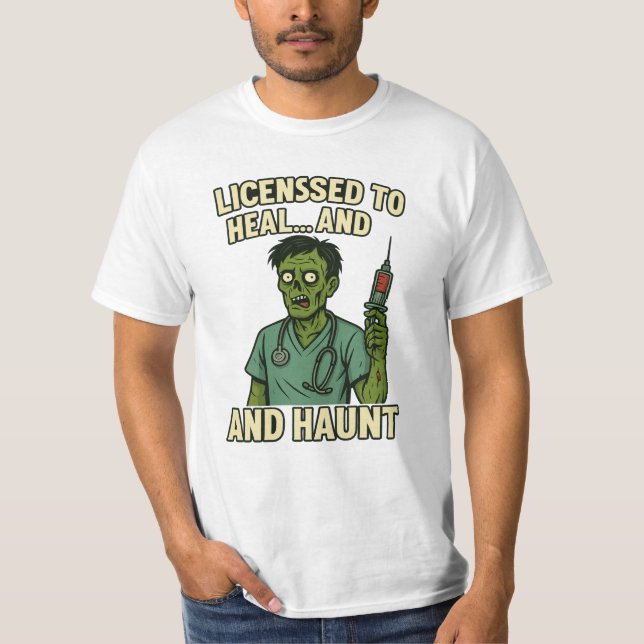 Funny Halloween Operation T - Shirt (Vorderseite)