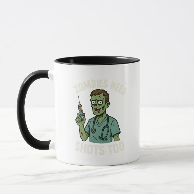 Funny Halloween Operation Tasse (Links)