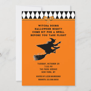 Funny Halloween Party Einladung