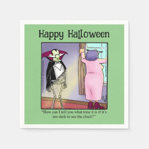 Funny Halloween Party Napkins Serviette