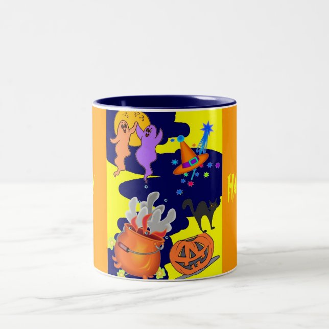 Funny Halloween Party Tasse (Mittel)