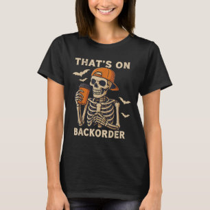 Funny Halloween Pharmacy Tech Skeleton Das ist zur T-Shirt