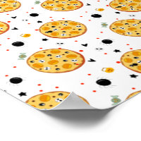 Funny Halloween Pizza Food Lover Beängstigenden Zu